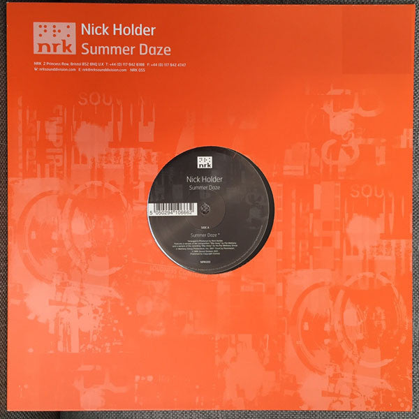 Nick Holder - Summer Daze (12")