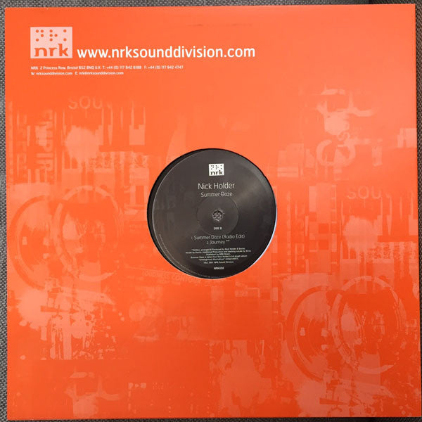 Nick Holder - Summer Daze (12")