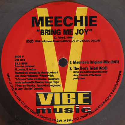 Meechie - Bring Me Joy (2x12", Ltd, Gol)