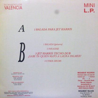 Megabeat 5* - Balada Para Jet Harris (12", MiniAlbum)