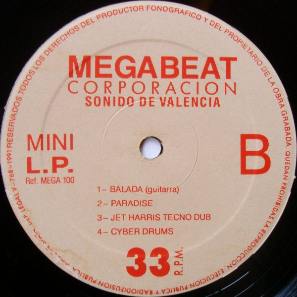 Megabeat 5* - Balada Para Jet Harris (12", MiniAlbum)