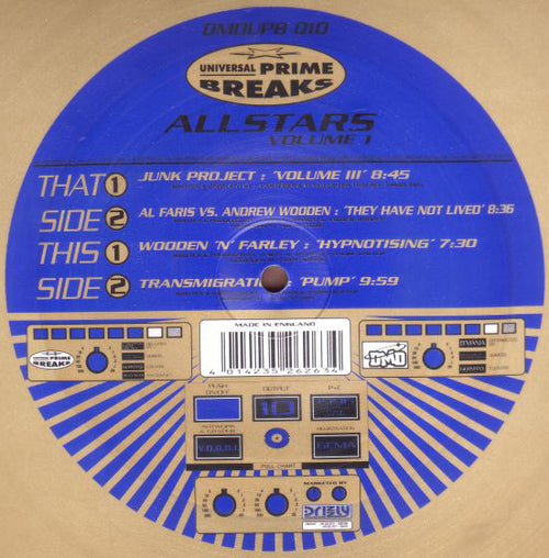 Various : Allstars Volume 1 (12", Pic)