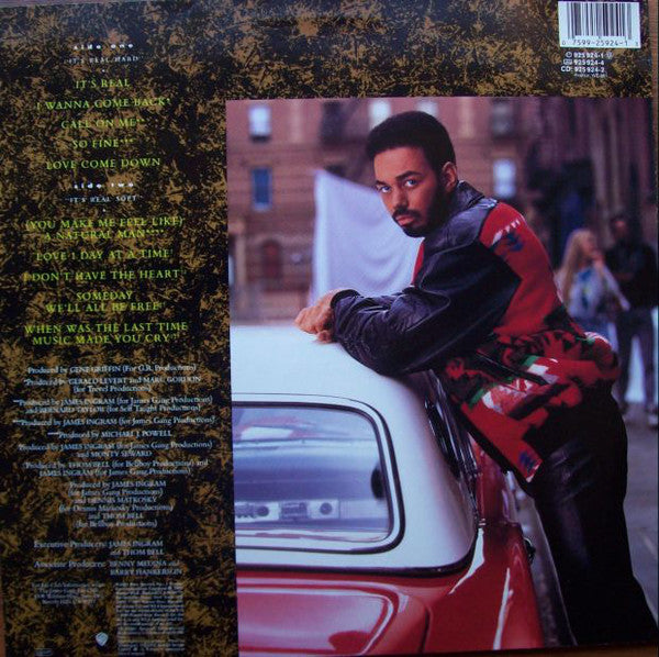 James Ingram : It's Real (LP, Album)