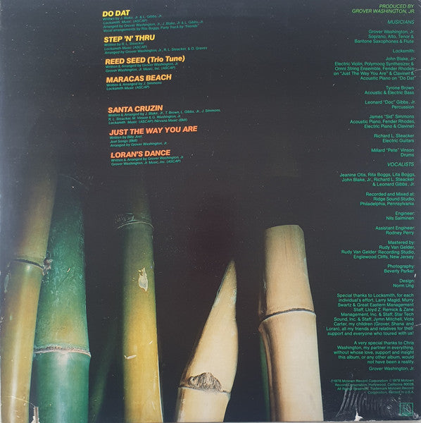 Grover Washington, Jr. - Reed Seed (LP, Album)