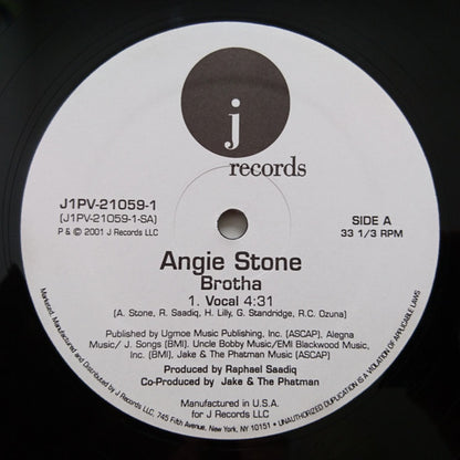 Angie Stone - Brotha (12", Promo)