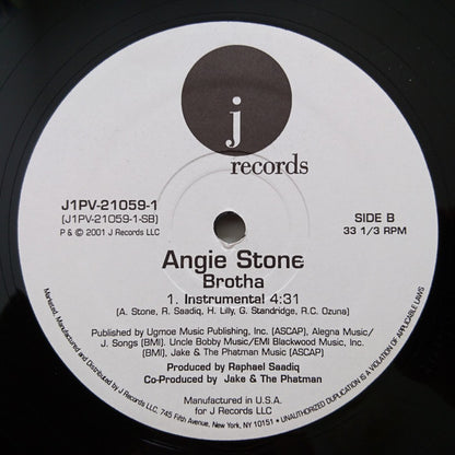 Angie Stone - Brotha (12", Promo)