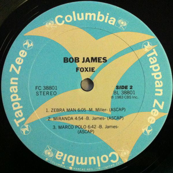 Bob James - Foxie (LP, Album, Gat)