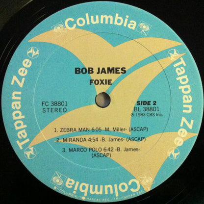 Bob James - Foxie (LP, Album, Gat)