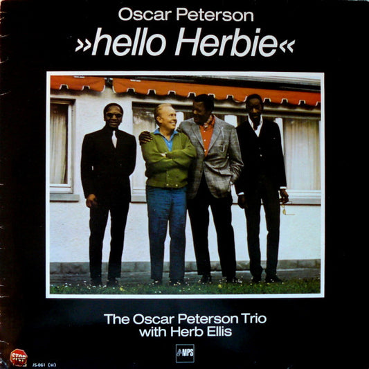 The Oscar Peterson Trio With Herb Ellis : Hello Herbie (LP, Album, RE)
