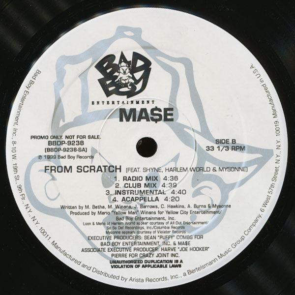 Ma$e* : All I Ever Wanted / From Scratch (12", Promo)
