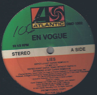 En Vogue : Lies (12", Promo)