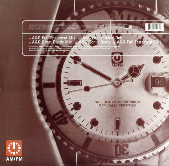 Sting : Let Your Soul Be Your Pilot (The A&G Division Mixes) (2x12", Ltd)