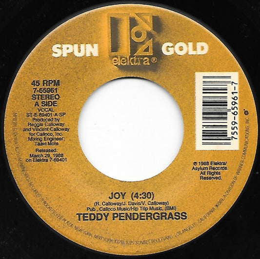 Teddy Pendergrass : Joy / 2 A.M. (7", Single)