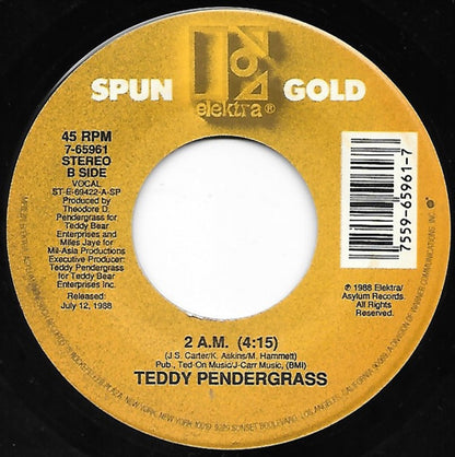 Teddy Pendergrass : Joy / 2 A.M. (7", Single)