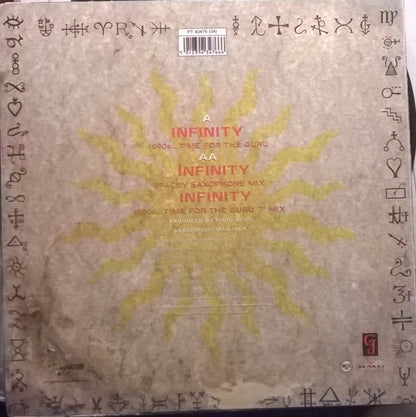 Guru Josh : Infinity (1990's...Time For The Guru) (12", Maxi)