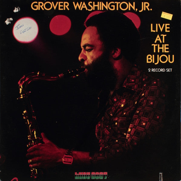 Grover Washington, Jr. : Live At The Bijou (2xLP, Album, Ter)