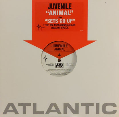 Juvenile  - Animal / Holla Back (12", Promo)