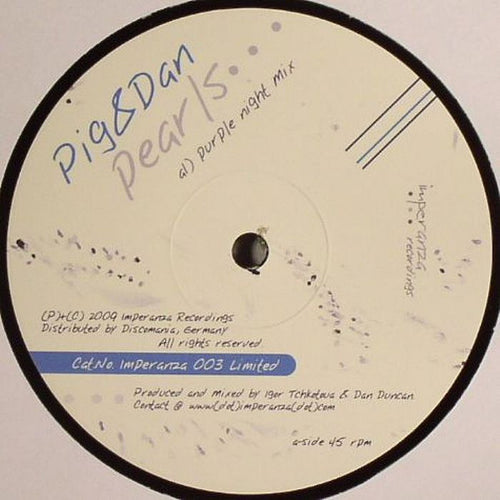 Pig & Dan / Gaetano : Pearls... (12", Ltd)
