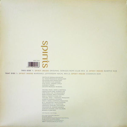 Spirits - Spirit Inside (Serious Rope & Marshall Jefferson Club Mixes) (12", Single)