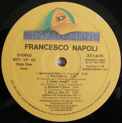 Francesco Napoli - Balla... The First Dance (LP, Album)