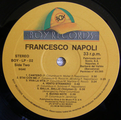 Francesco Napoli - Balla... The First Dance (LP, Album)