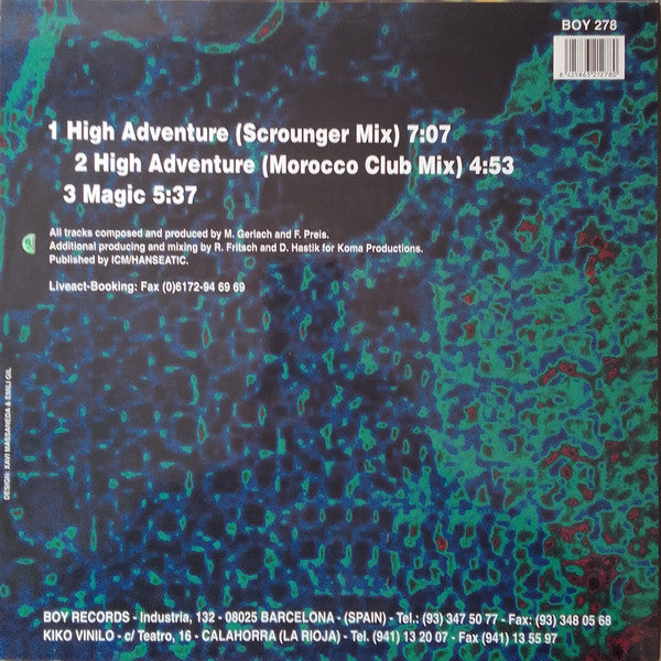 Sunbeam - E.P. Of High Adventure (12", EP)