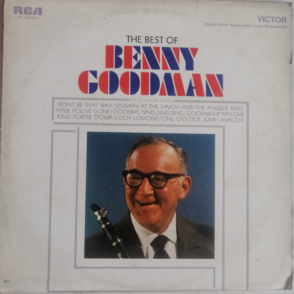 Benny Goodman : The Best Of Benny Goodman (LP, Comp, Roc)