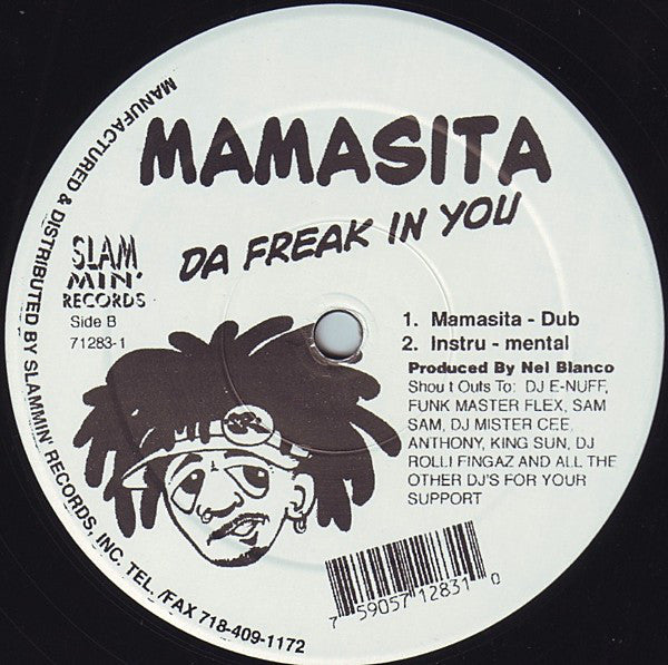 Nel Blanco : Mamasita (Da Freak In You) (12")