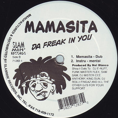 Nel Blanco : Mamasita (Da Freak In You) (12")