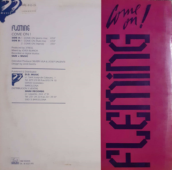 Fleming - Come On! (12")
