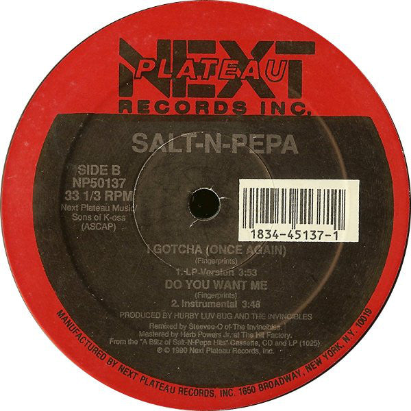 Salt 'N' Pepa : Do You Want Me (12")
