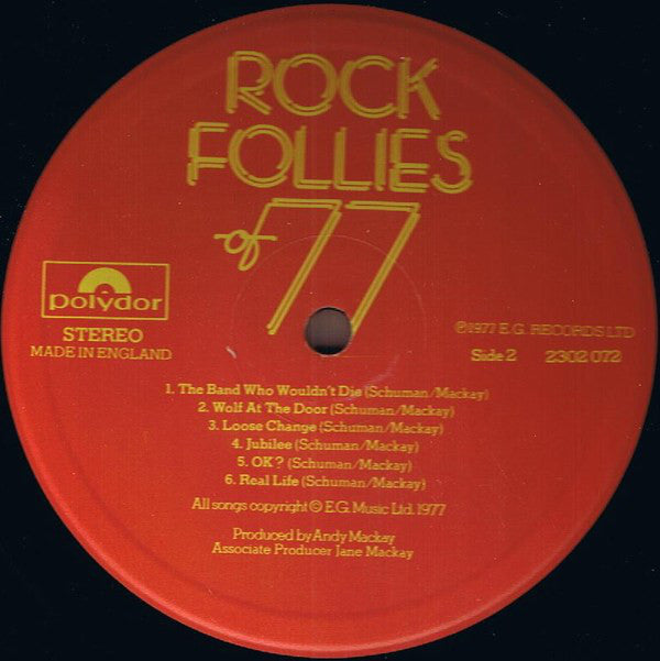 Julie Covington, Sue Jones-Davies, Charlotte Cornwell, Rula Lenska - Rock Follies Of 77 (LP, Album)