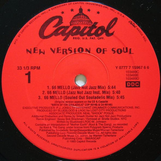 New Version Of Soul : 66 Mello (12")