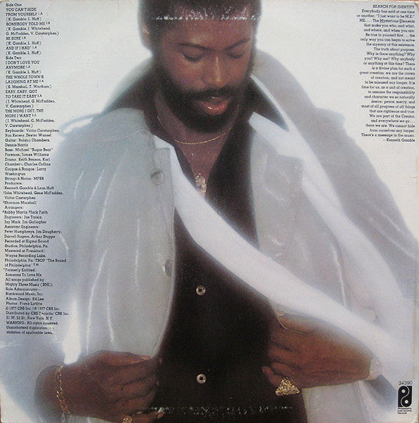 Teddy Pendergrass - Teddy Pendergrass (LP, Album, San)