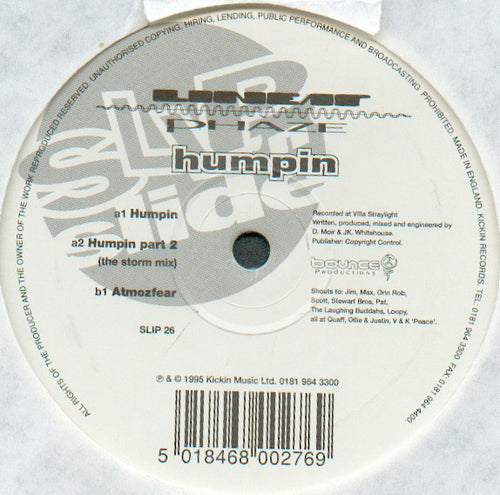 Linear Phaze - Humpin (12")