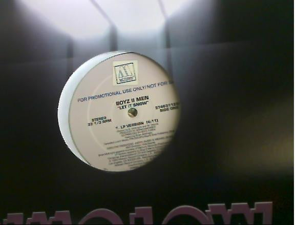 Boyz II Men - Let It Snow (12", Single, Promo)