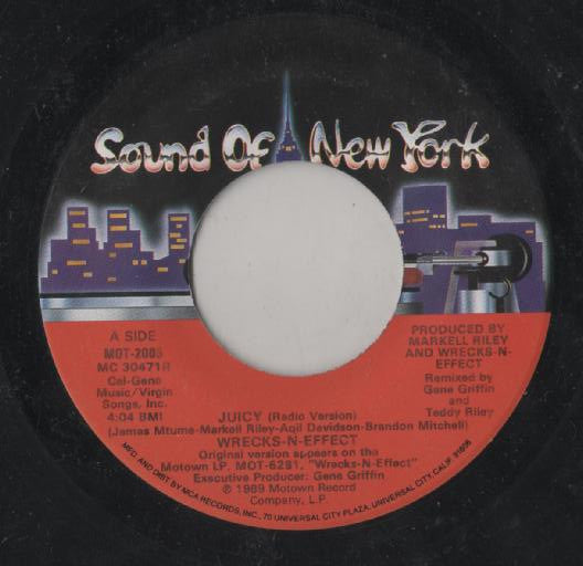 Wrecks-N-Effect : Juicy (7", Single)