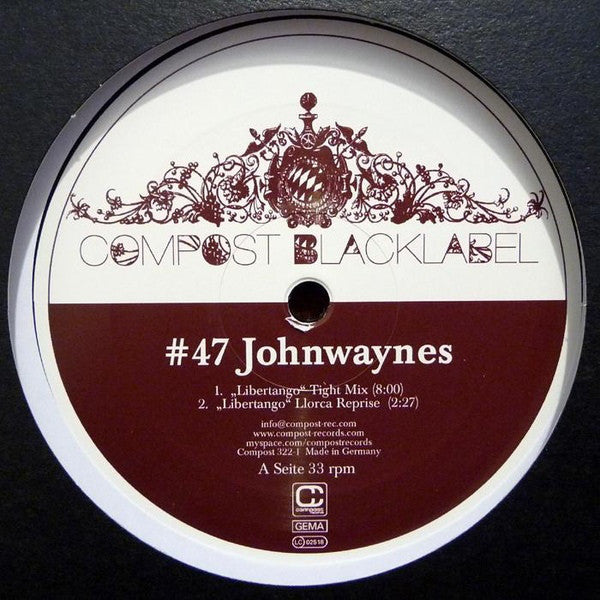 Johnwaynes - Libertango (12")