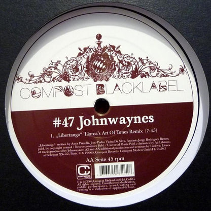 Johnwaynes - Libertango (12")