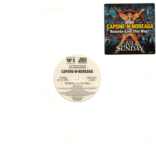 Capone -N- Noreaga : Reunion (Live This Way) (12", Promo)
