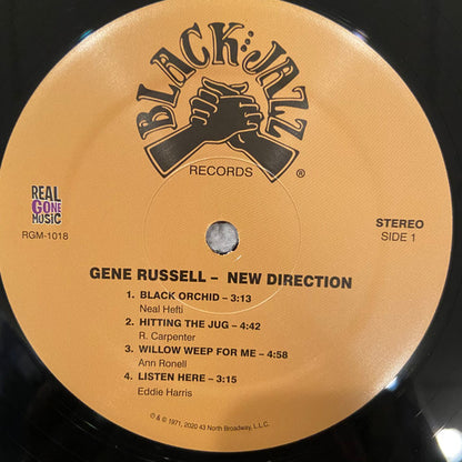 Gene Russell : New Direction (LP, Album, RE, RM)