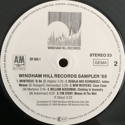 Various - Windham Hill Records Sampler '88 (LP, Smplr)