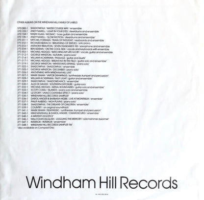 Various - Windham Hill Records Sampler '88 (LP, Smplr)