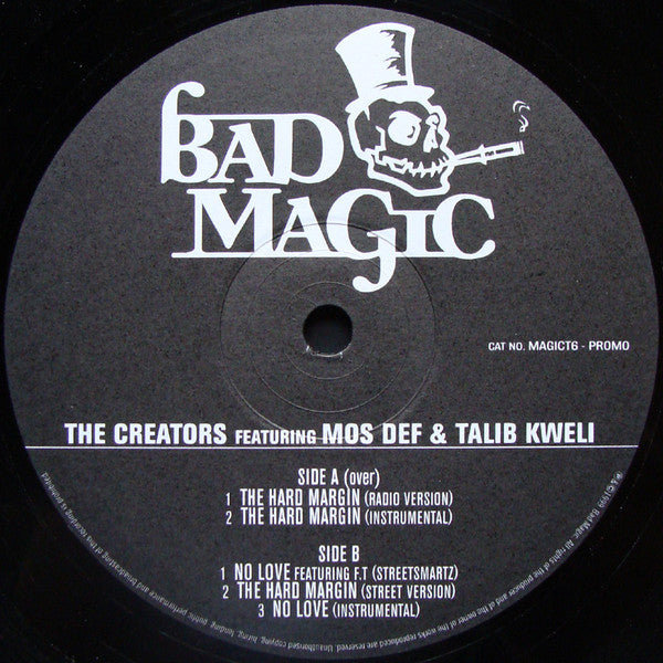 The Creators : The Hard Margin (12", Promo)