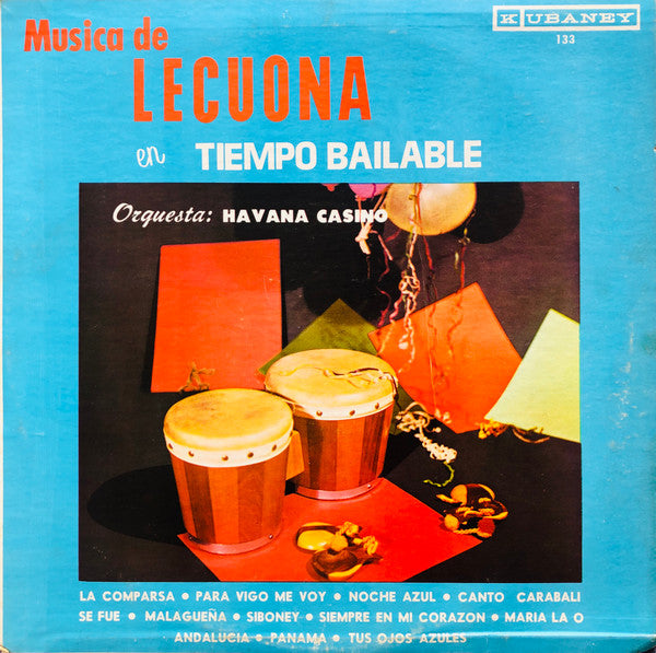 Orquesta Havana Casino - Música De Lecuona En Tiempo Bailable (LP, Album)