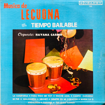 Orquesta Havana Casino - Música De Lecuona En Tiempo Bailable (LP, Album)