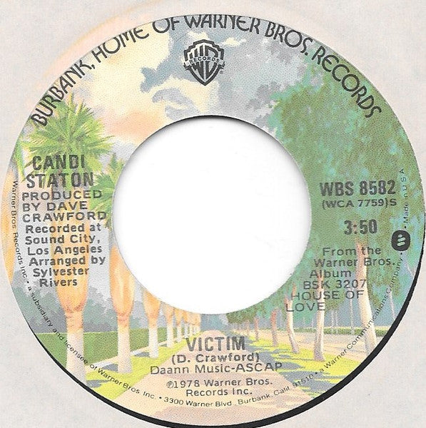 Candi Staton : Victim / So Blue (7", Single, Win)