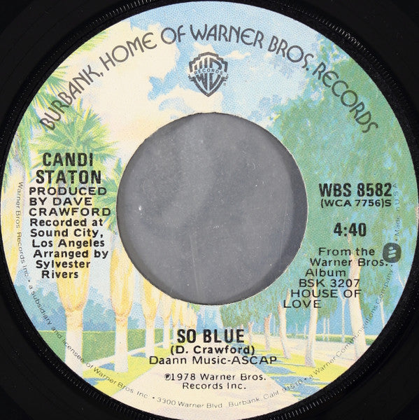 Candi Staton : Victim / So Blue (7", Single, Win)