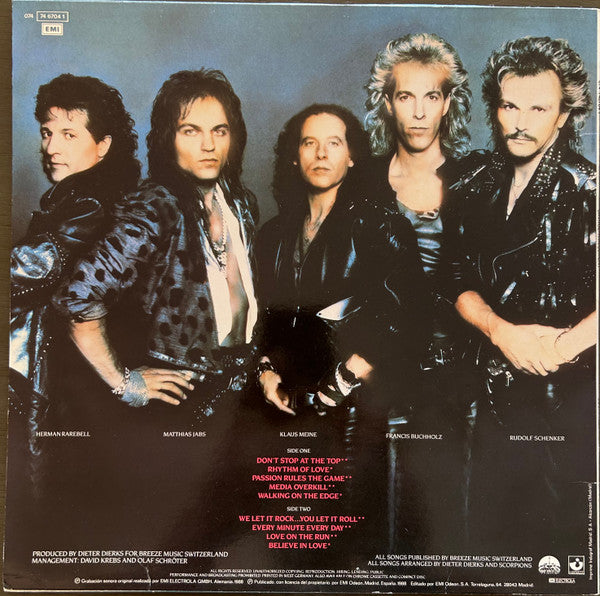 Scorpions : Savage Amusement (LP, Album)