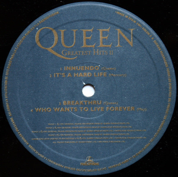 Queen : Greatest Hits II (2xLP, Comp, Gat)